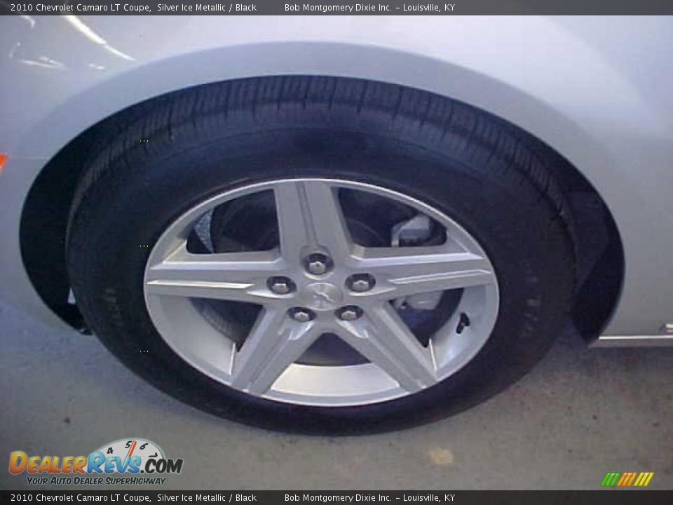 2010 Chevrolet Camaro LT Coupe Silver Ice Metallic / Black Photo #24