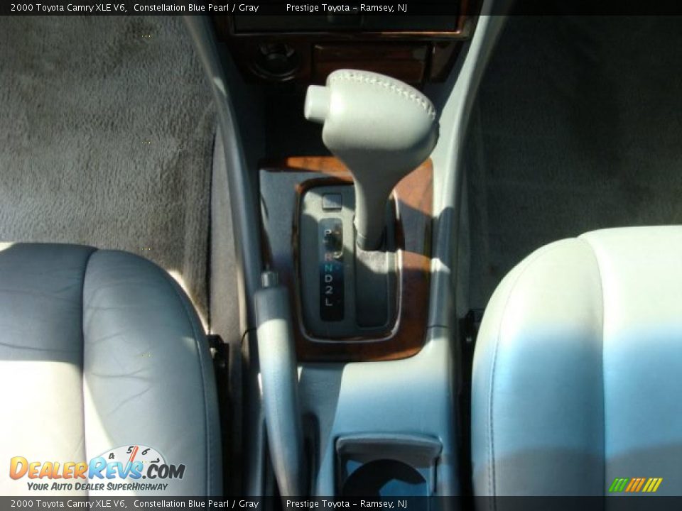 2000 Toyota Camry XLE V6 Constellation Blue Pearl / Gray Photo #12