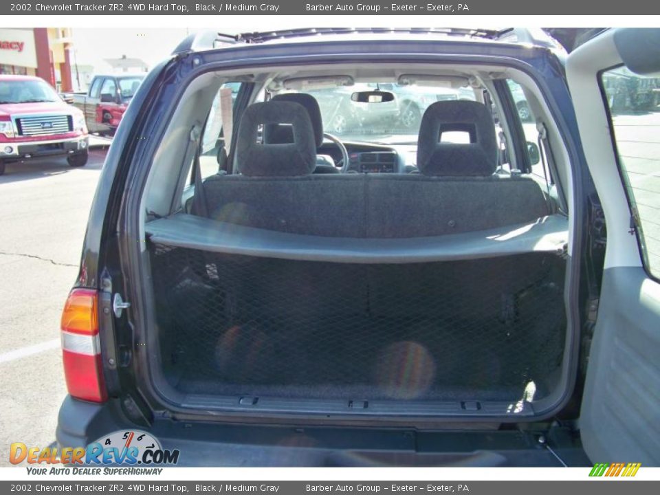 2002 Chevrolet Tracker ZR2 4WD Hard Top Black / Medium Gray Photo #22