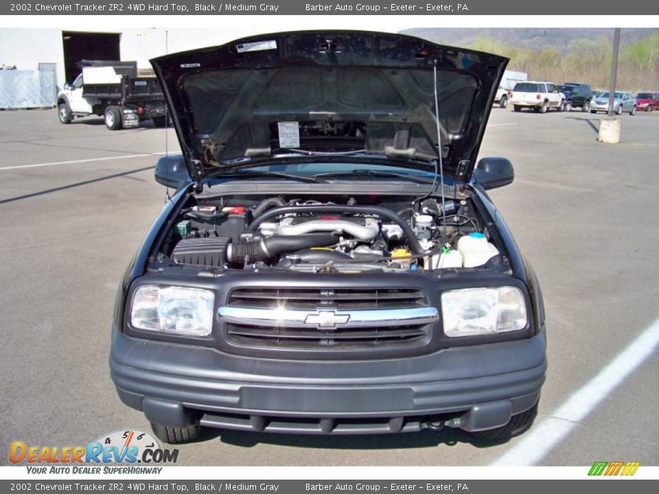 2002 Chevrolet Tracker ZR2 4WD Hard Top Black / Medium Gray Photo #23