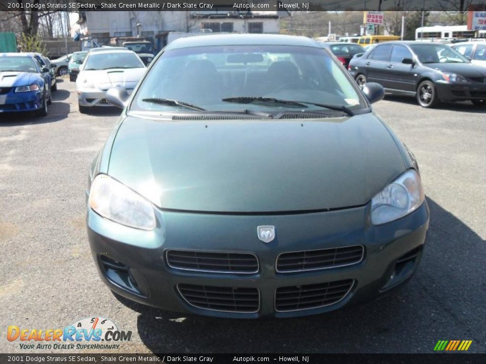 2001 Dodge Stratus SE Sedan Shale Green Metallic / Dark Slate Gray Photo #1