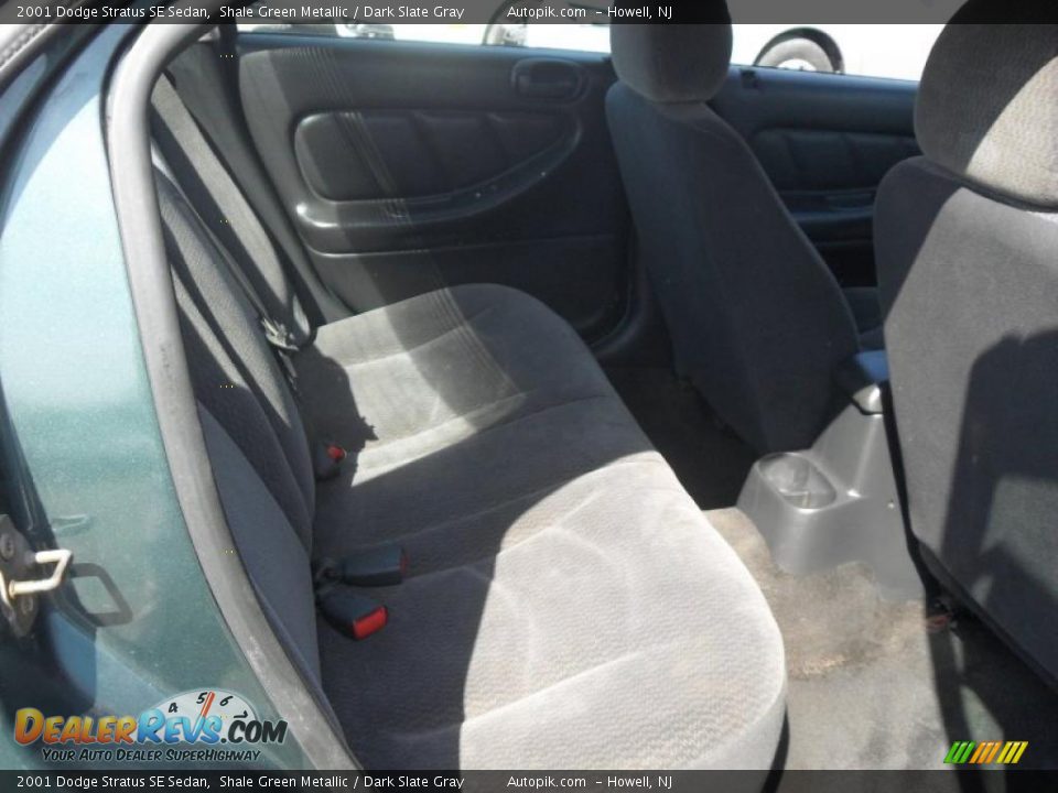 2001 Dodge Stratus SE Sedan Shale Green Metallic / Dark Slate Gray Photo #11