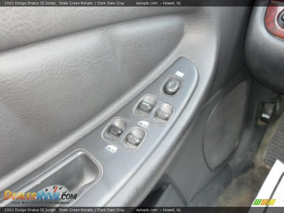 2001 Dodge Stratus SE Sedan Shale Green Metallic / Dark Slate Gray Photo #15