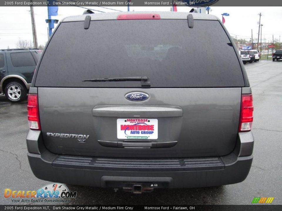 2005 Ford Expedition XLT Dark Shadow Grey Metallic / Medium Flint Grey Photo #4