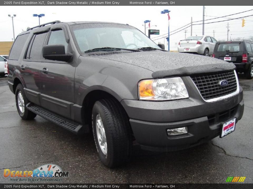 2005 Ford Expedition XLT Dark Shadow Grey Metallic / Medium Flint Grey Photo #7