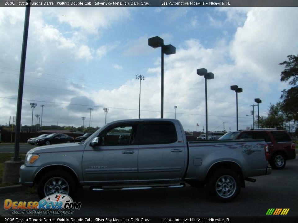 2006 Toyota Tundra Darrell Waltrip Double Cab Silver Sky Metallic / Dark Gray Photo #2