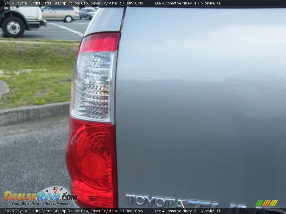 2006 Toyota Tundra Darrell Waltrip Double Cab Silver Sky Metallic / Dark Gray Photo #11