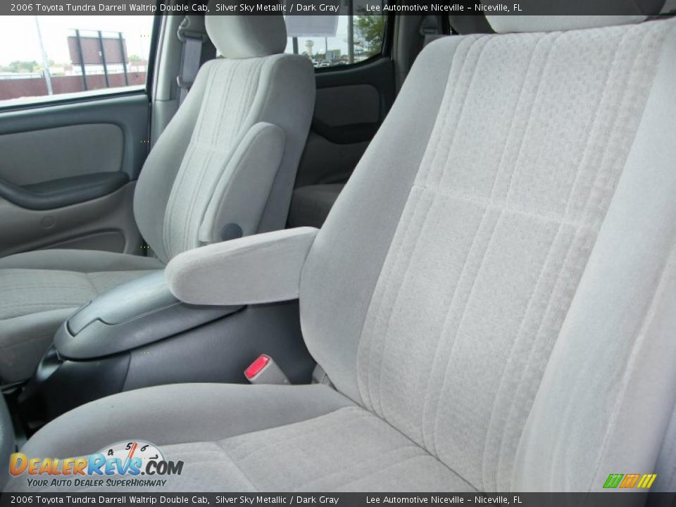 2006 Toyota Tundra Darrell Waltrip Double Cab Silver Sky Metallic / Dark Gray Photo #14