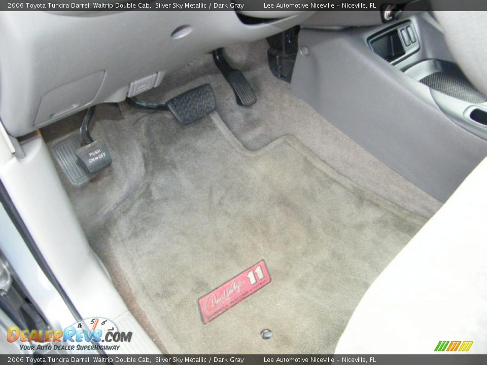 2006 Toyota Tundra Darrell Waltrip Double Cab Silver Sky Metallic / Dark Gray Photo #16