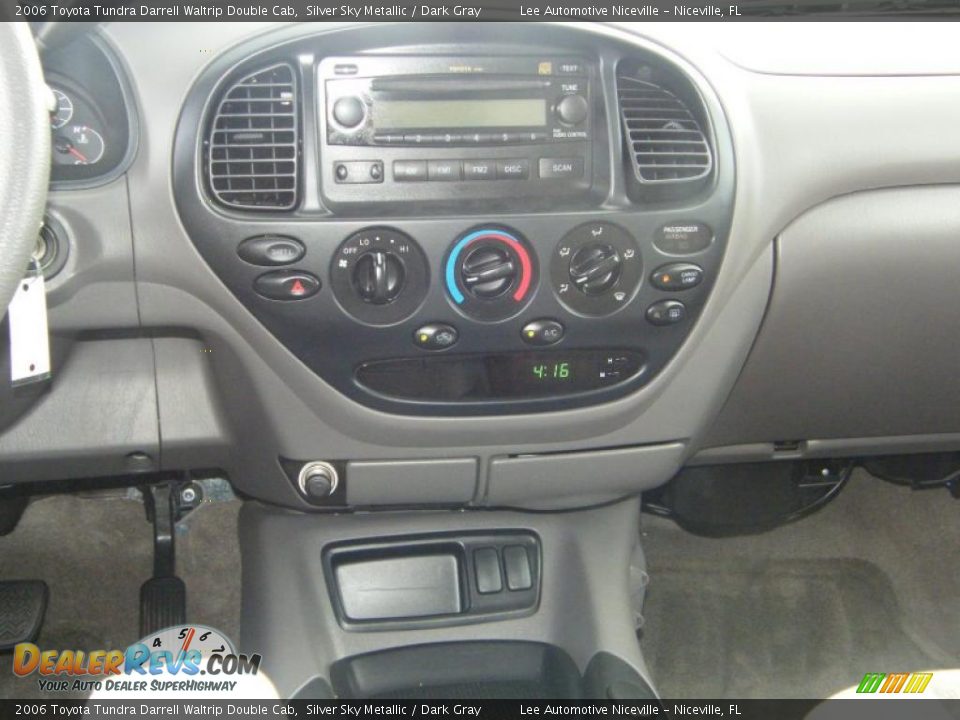 2006 Toyota Tundra Darrell Waltrip Double Cab Silver Sky Metallic / Dark Gray Photo #20