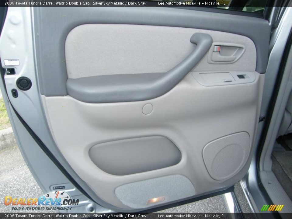 2006 Toyota Tundra Darrell Waltrip Double Cab Silver Sky Metallic / Dark Gray Photo #23