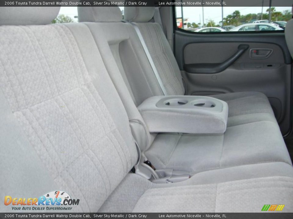 2006 Toyota Tundra Darrell Waltrip Double Cab Silver Sky Metallic / Dark Gray Photo #25