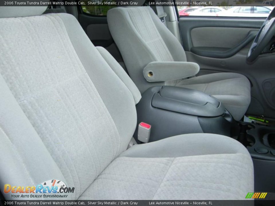 2006 Toyota Tundra Darrell Waltrip Double Cab Silver Sky Metallic / Dark Gray Photo #26