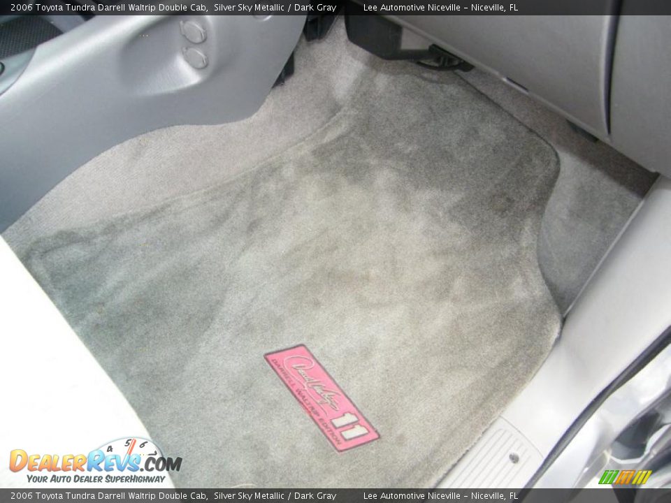 2006 Toyota Tundra Darrell Waltrip Double Cab Silver Sky Metallic / Dark Gray Photo #27