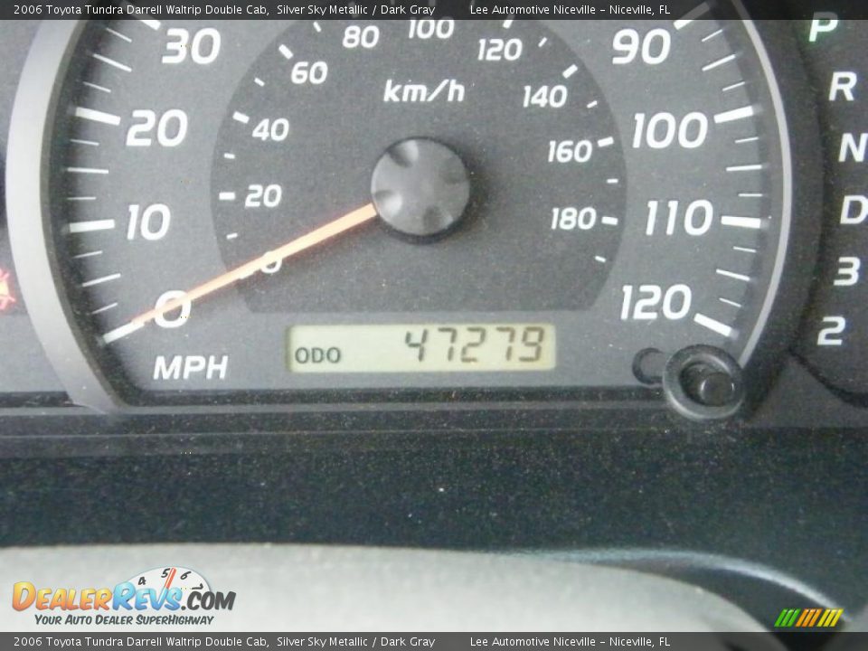 2006 Toyota Tundra Darrell Waltrip Double Cab Silver Sky Metallic / Dark Gray Photo #29