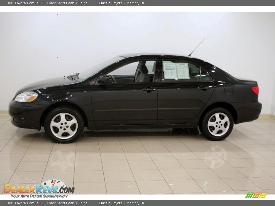toyota corolla 2006 beige #2