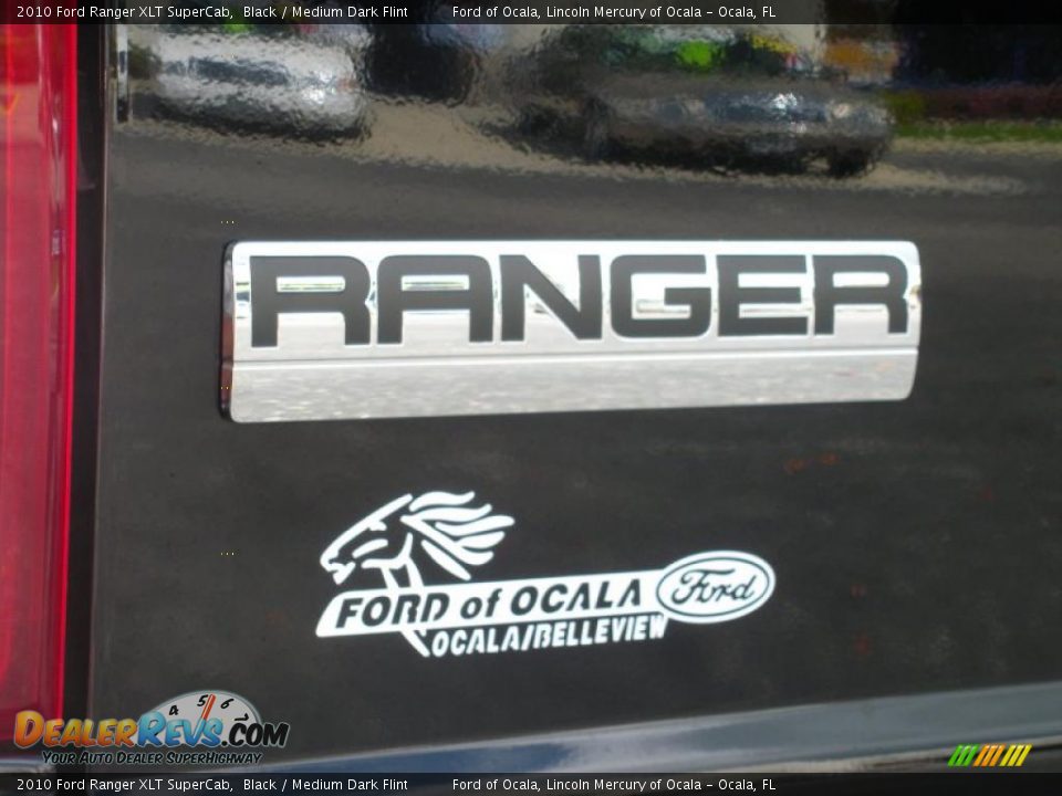 2010 Ford Ranger XLT SuperCab Black / Medium Dark Flint Photo #4