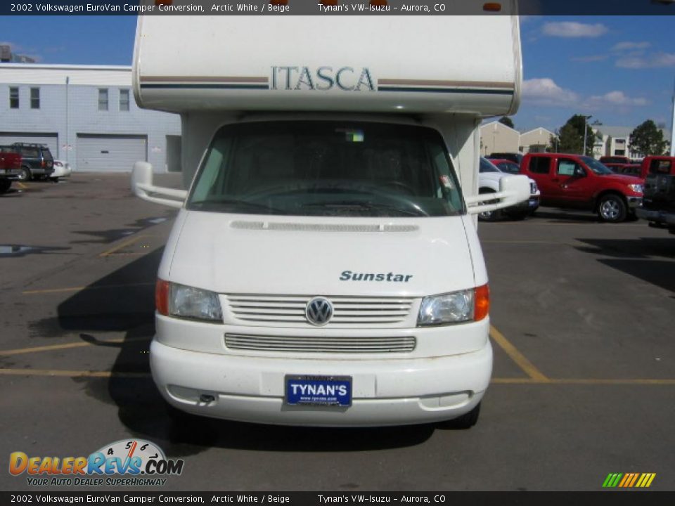 2002 Volkswagen EuroVan Camper Conversion Arctic White / Beige Photo #3