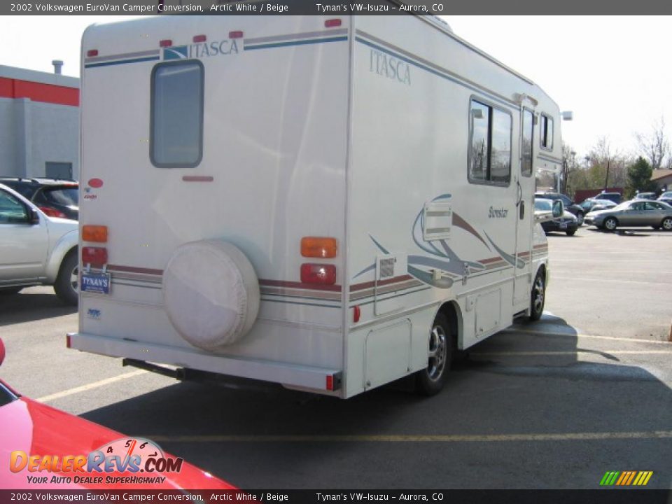 2002 Volkswagen EuroVan Camper Conversion Arctic White / Beige Photo #6