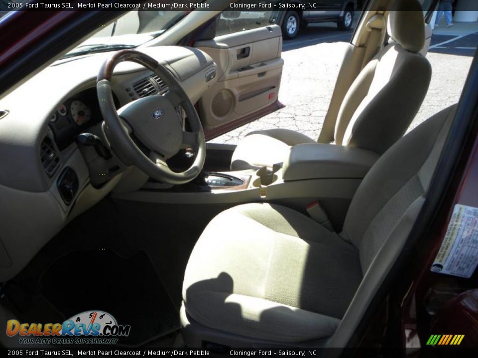 2005 Ford Taurus SEL Merlot Pearl Clearcoat / Medium/Dark Pebble Photo #7