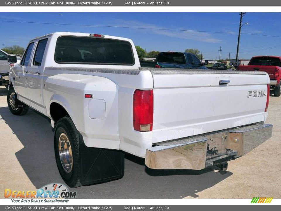 Ford Dealer Locator on 1996 Ford F350 Xl Crew Cab 4x4 Dually Oxford White   Grey Photo  3