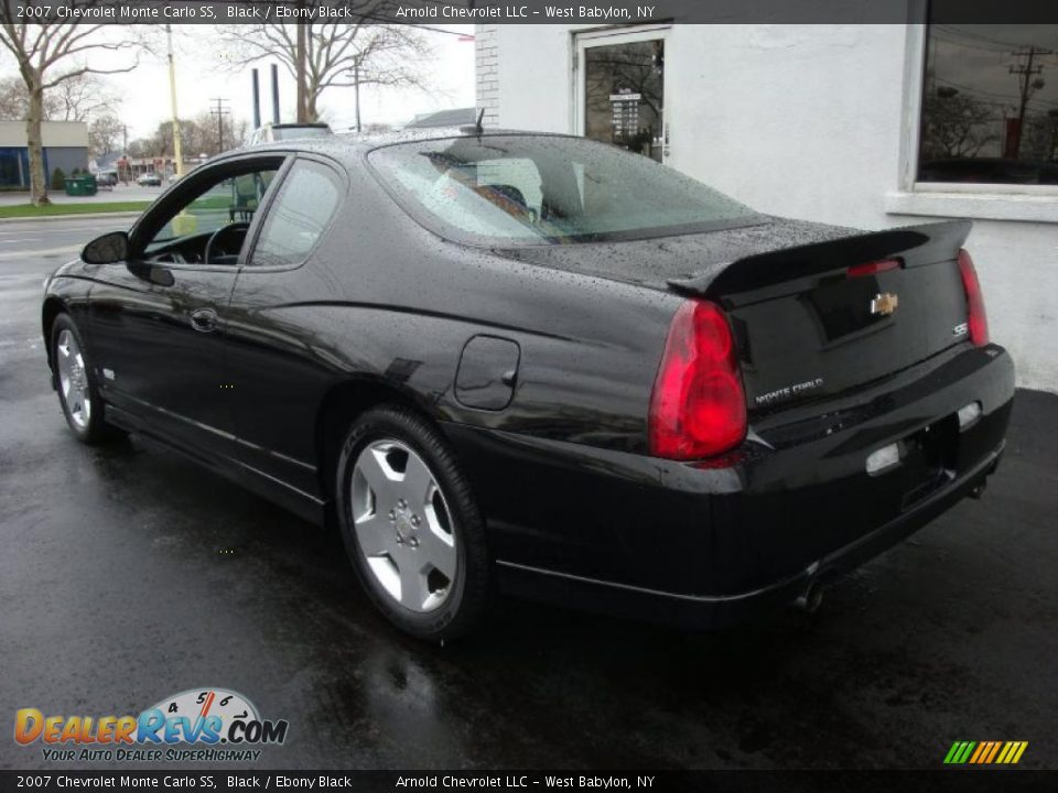 2007 Chevrolet Monte Carlo SS Black / Ebony Black Photo #4