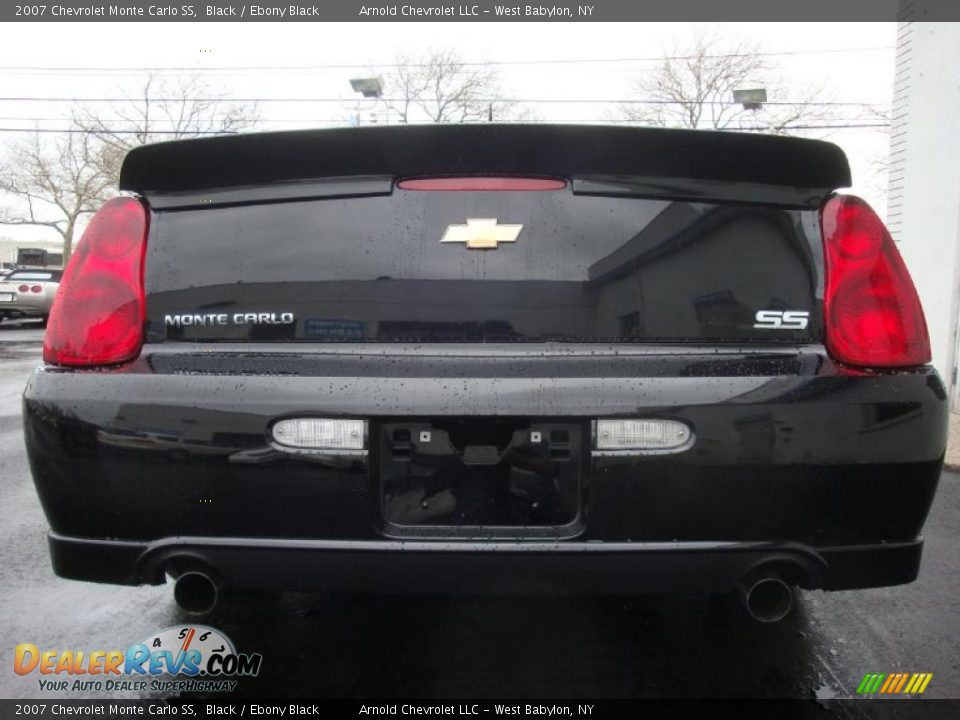 2007 Chevrolet Monte Carlo SS Black / Ebony Black Photo #5