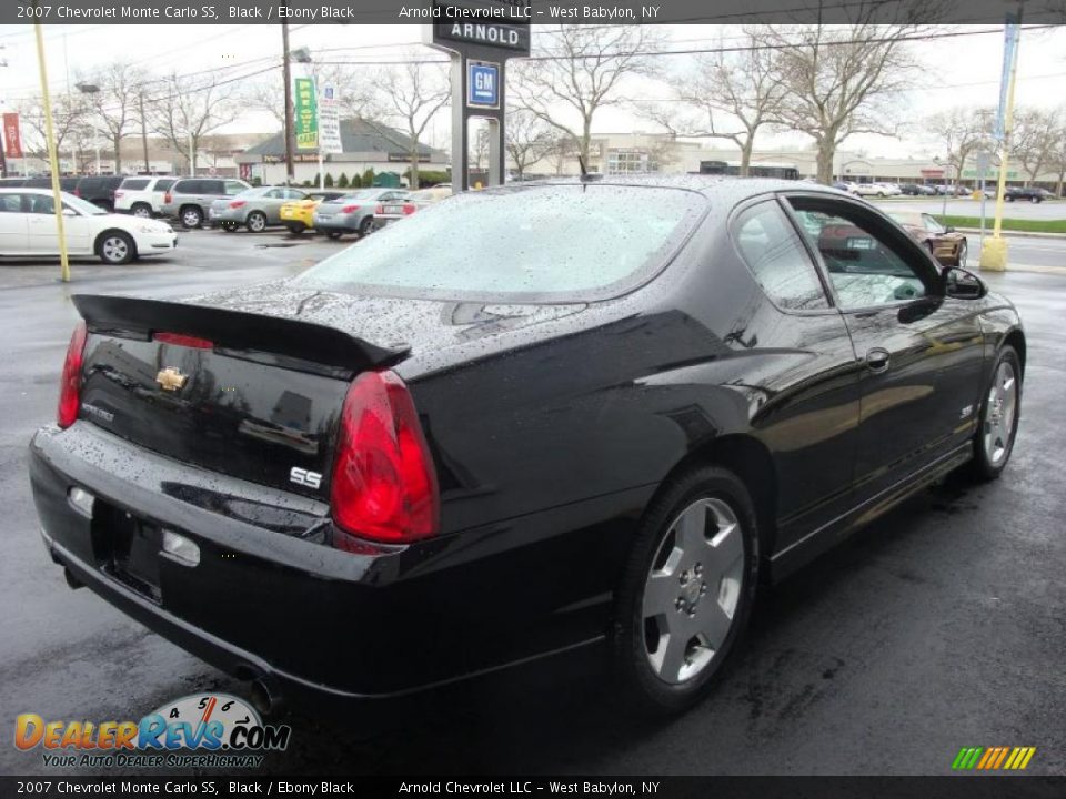 2007 Chevrolet Monte Carlo SS Black / Ebony Black Photo #6