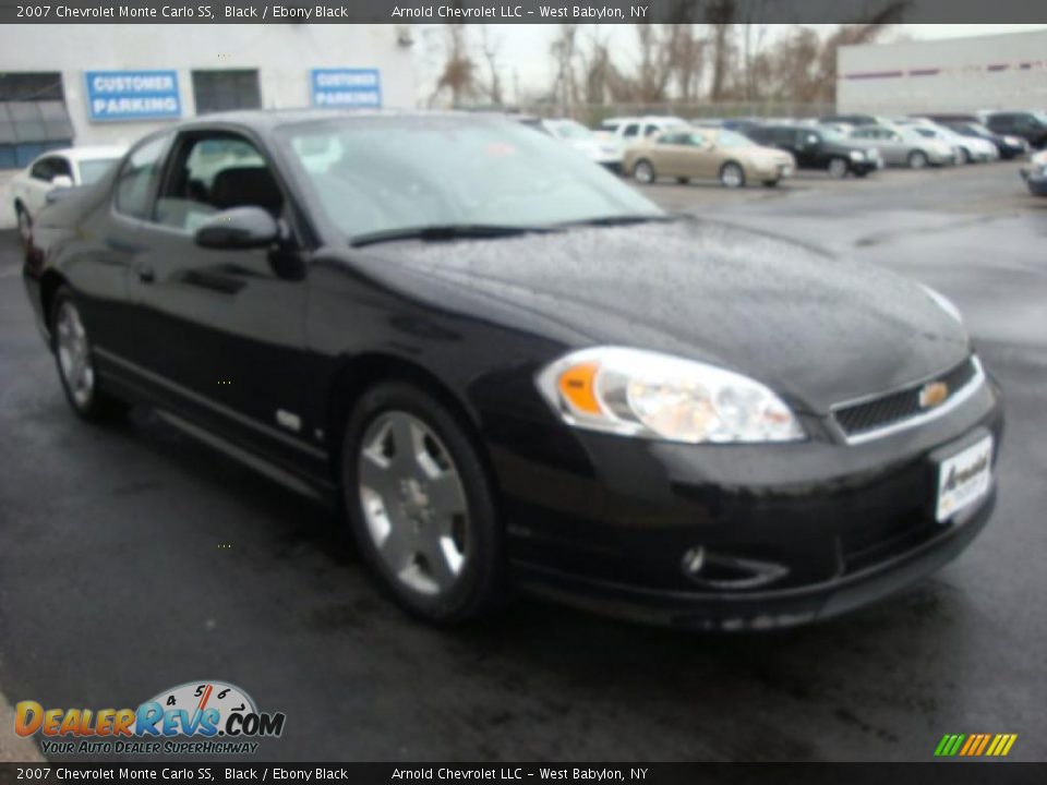 2007 Chevrolet Monte Carlo SS Black / Ebony Black Photo #7