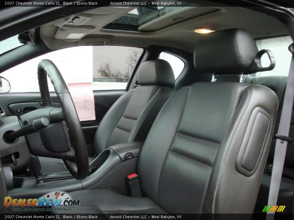 2007 Chevrolet Monte Carlo SS Black / Ebony Black Photo #10