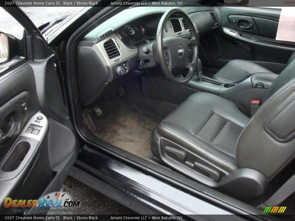 2007 Chevrolet Monte Carlo SS Black / Ebony Black Photo #11