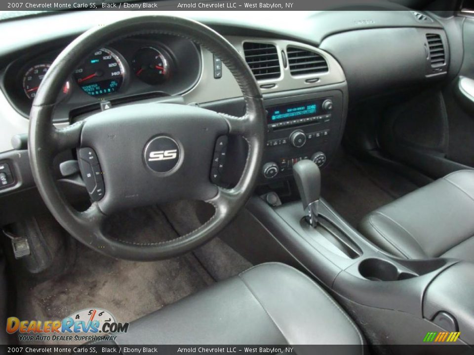 2007 Chevrolet Monte Carlo SS Black / Ebony Black Photo #12
