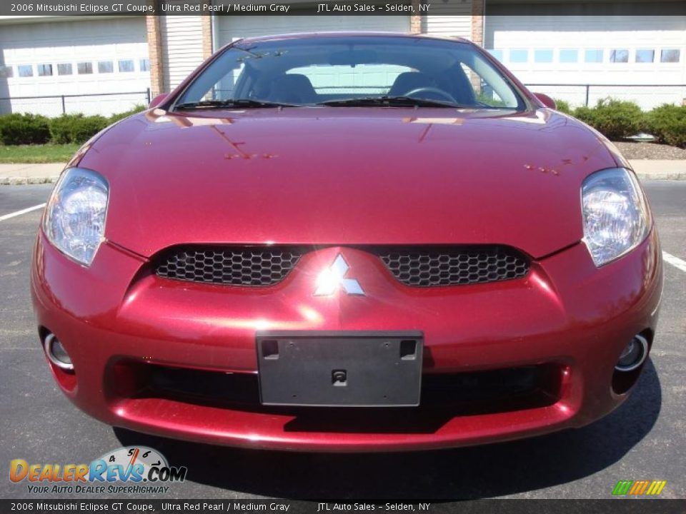 2006 Mitsubishi Eclipse GT Coupe Ultra Red Pearl / Medium Gray Photo #2