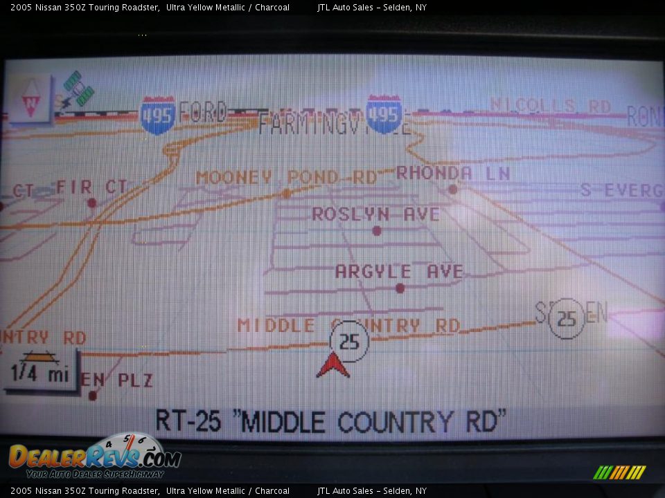 2005 Nissan 350Z Touring Roadster Ultra Yellow Metallic / Charcoal Photo #16