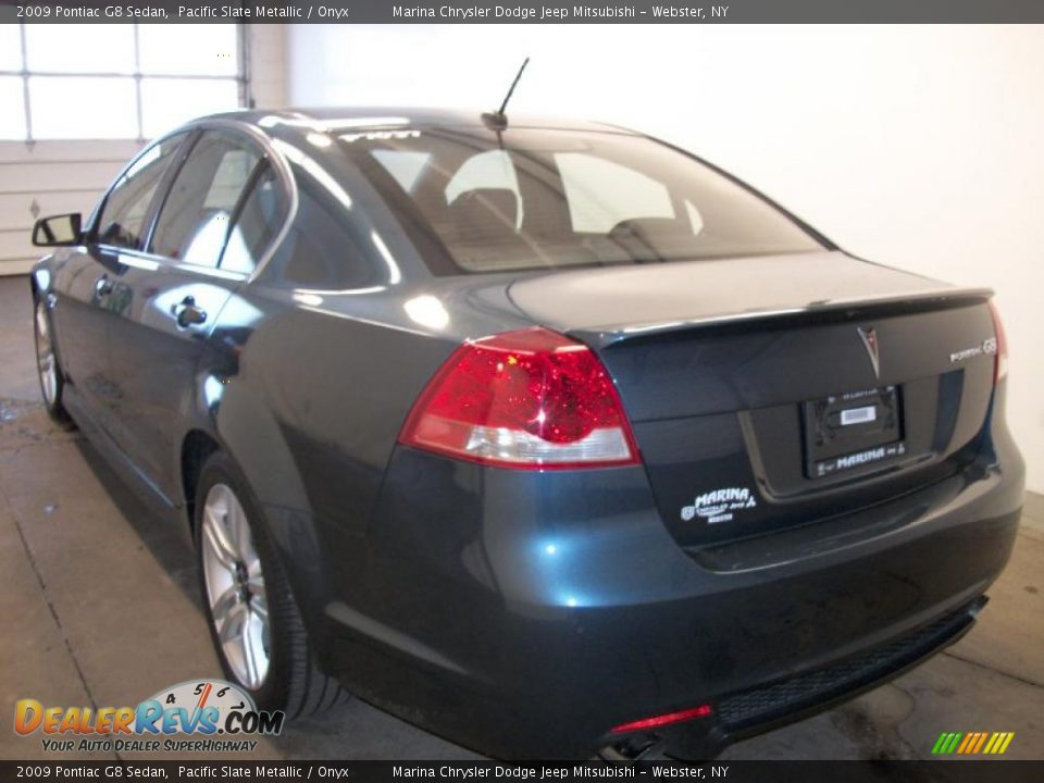 2009 Pontiac G8 Sedan Pacific Slate Metallic / Onyx Photo #2