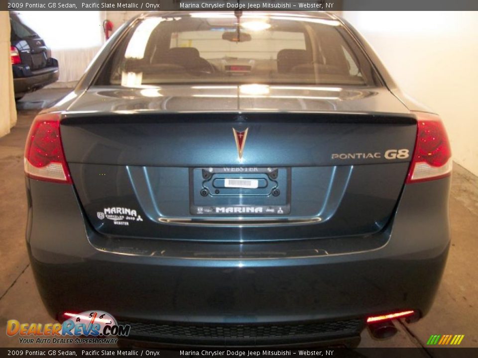 2009 Pontiac G8 Sedan Pacific Slate Metallic / Onyx Photo #3