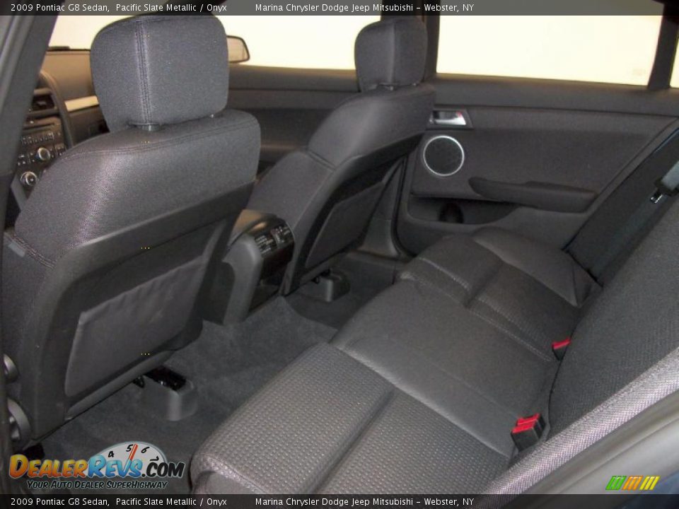2009 Pontiac G8 Sedan Pacific Slate Metallic / Onyx Photo #9