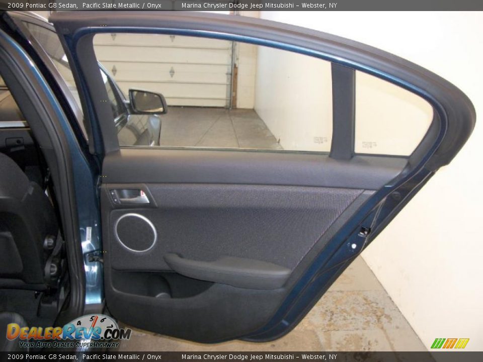 2009 Pontiac G8 Sedan Pacific Slate Metallic / Onyx Photo #12