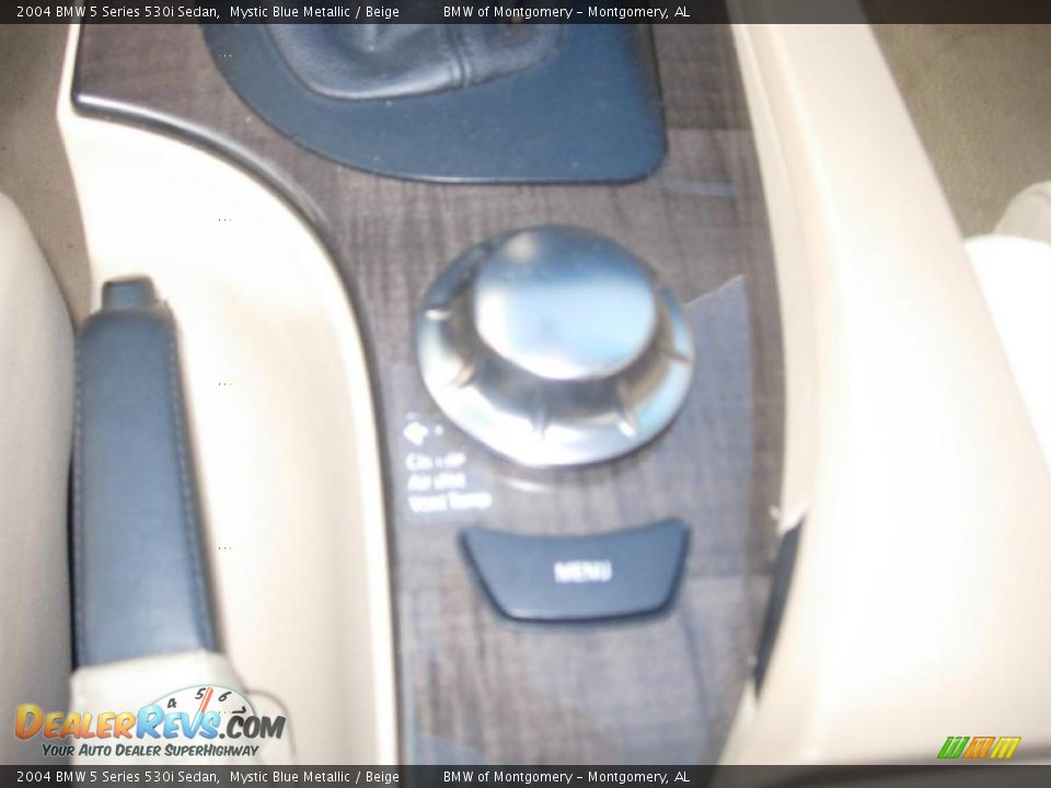 2004 BMW 5 Series 530i Sedan Mystic Blue Metallic / Beige Photo #23