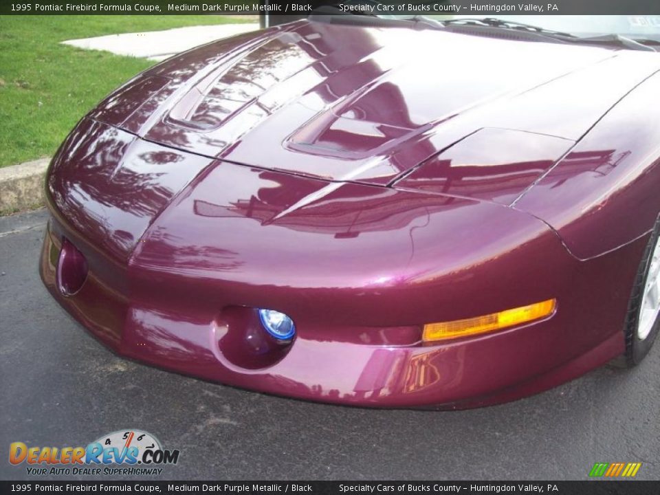 1995 Pontiac Firebird Formula Coupe Medium Dark Purple Metallic / Black Photo #33