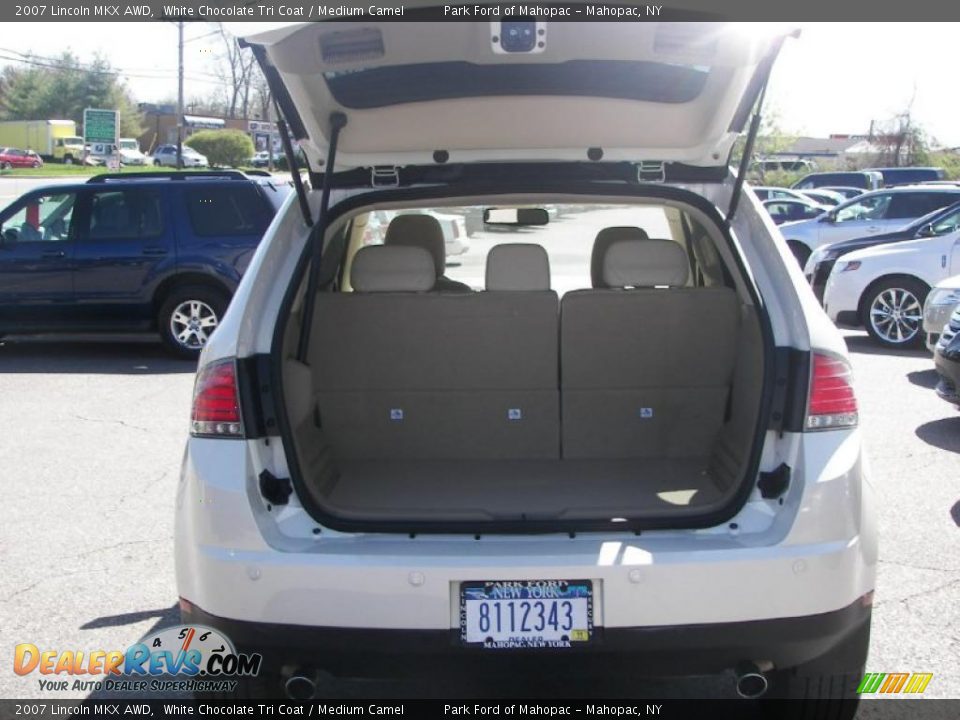 2007 Lincoln MKX AWD White Chocolate Tri Coat / Medium Camel Photo #7