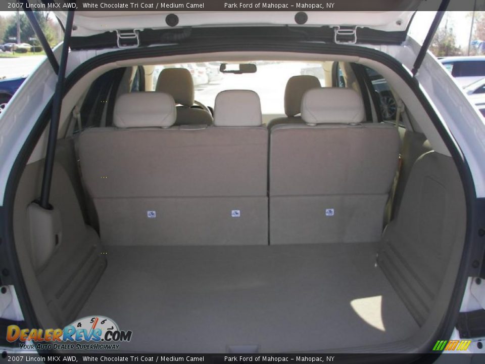 2007 Lincoln MKX AWD White Chocolate Tri Coat / Medium Camel Photo #8