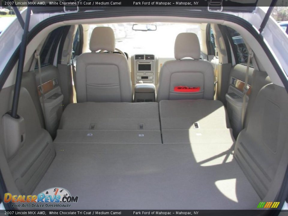 2007 Lincoln MKX AWD White Chocolate Tri Coat / Medium Camel Photo #10