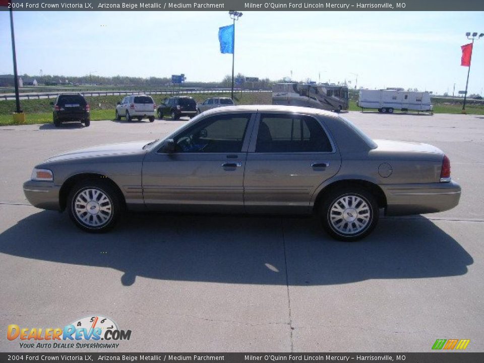2004 Ford Crown Victoria LX Arizona Beige Metallic / Medium Parchment Photo #6