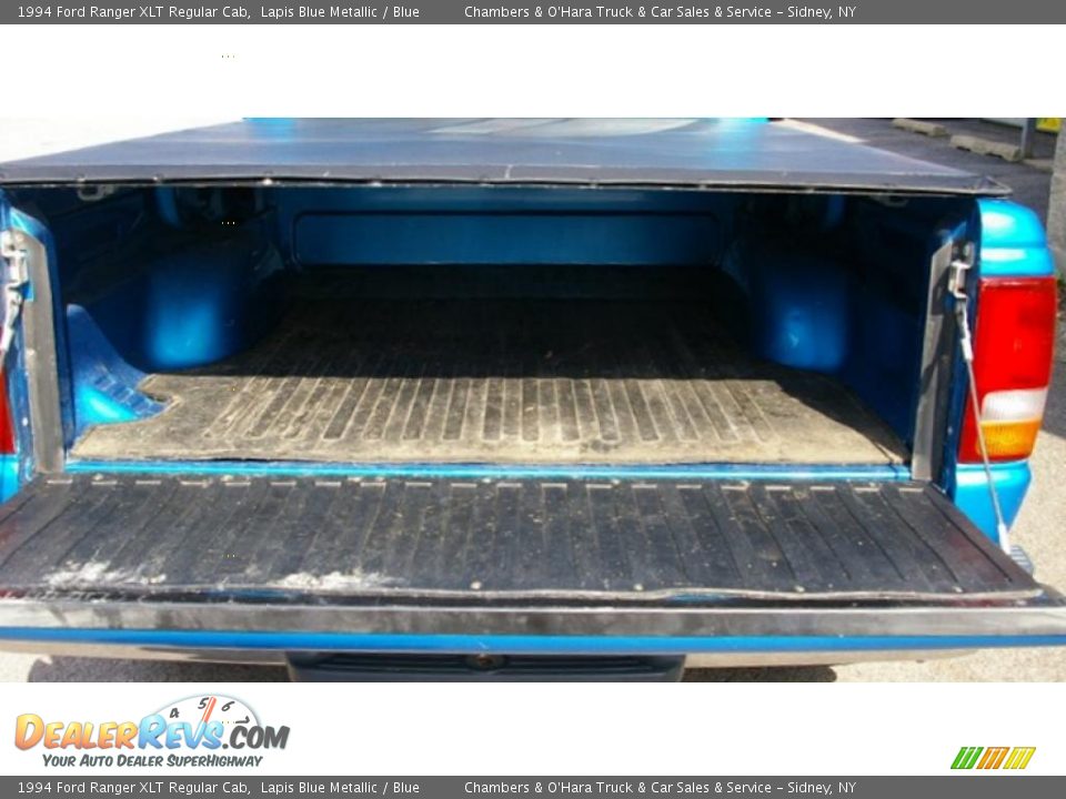 1994 Ford Ranger XLT Regular Cab Lapis Blue Metallic / Blue Photo #9