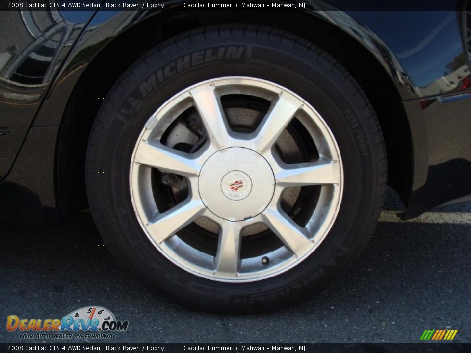 2008 Cadillac CTS 4 AWD Sedan Black Raven / Ebony Photo #3