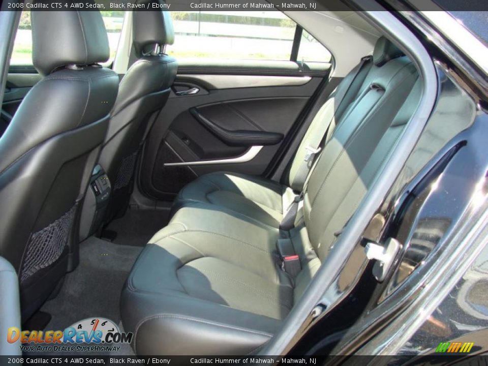 2008 Cadillac CTS 4 AWD Sedan Black Raven / Ebony Photo #4