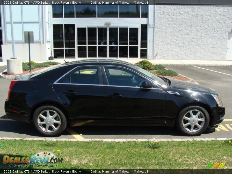 2008 Cadillac CTS 4 AWD Sedan Black Raven / Ebony Photo #8