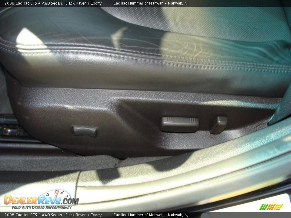 2008 Cadillac CTS 4 AWD Sedan Black Raven / Ebony Photo #12