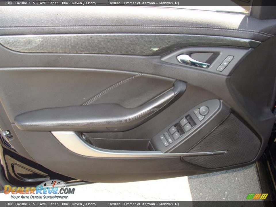 2008 Cadillac CTS 4 AWD Sedan Black Raven / Ebony Photo #13